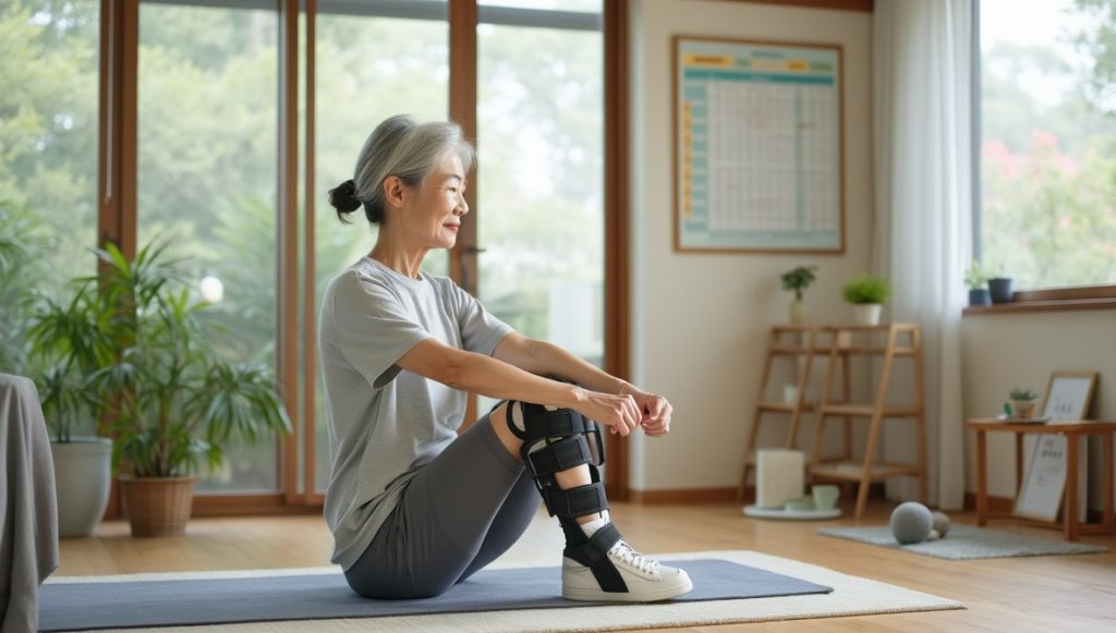 変形性膝関節症の自己管理と予防法