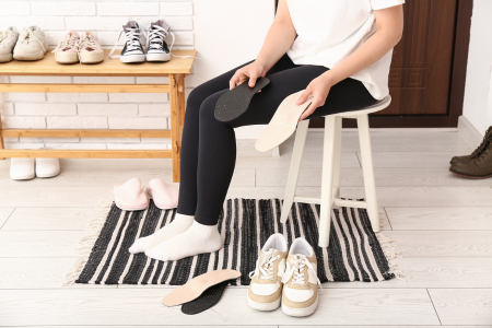 変形性膝関節症　足底板